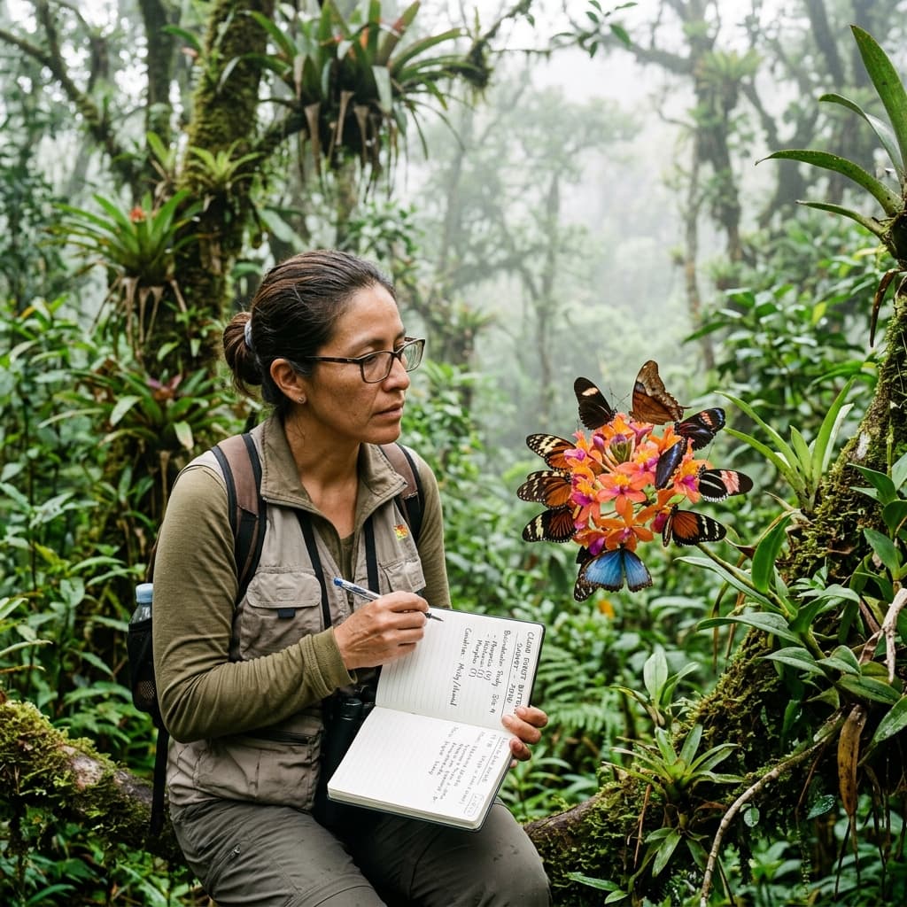 Mariposas como Bioindicadores: El Sistema de Alerta de la Naturaleza